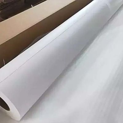 Gloss White Inkjet Paper 300gsm Jacquard Inkjet Fabric Rolls
