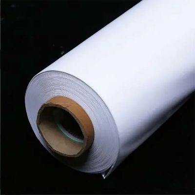 White PVC  Stretch Ceiling Film Roll High Light Transmittance For Decoration Indoor Ceiling