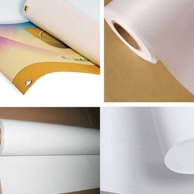 Vinyl Digital Inkjet Media Photo Papers PVC Printing 24"X30m