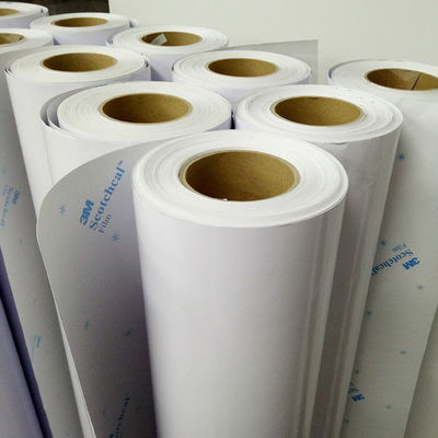 Outdoor Self Adhesive Vinyl Roll Signs Printable Removable Car Sticker 130G