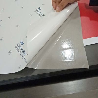 Exterior Self Adhesive Vinyl Grey 60cm 90cm Advertising Car Stickers