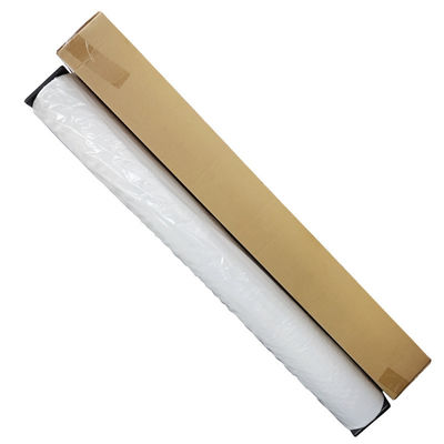 White High Gloss  Exterior Removable Self Adhesive Vinyl Exhaust Groove Film 130G