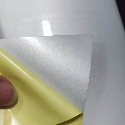 Reflective Self Adhesive Vinyl Film Roll Car Stickers Decoration Printing 150mm
