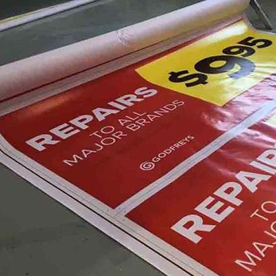 Paper Print Inkjet Banner Media Outdoor Creative Inkjet Vinyl Media
