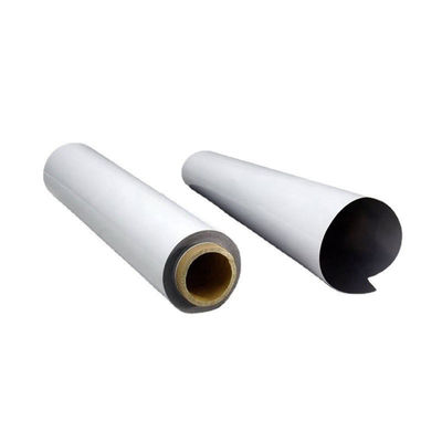 Receptive White Magnetic Sheet Roll Magnetic Vinyl Roll Outdoor Use