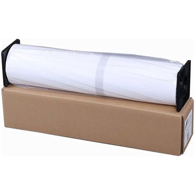 White Matte Canvas Roll 200gsm Waterproof Polyester Canvas Banner  24"X100m For Pigment Ink