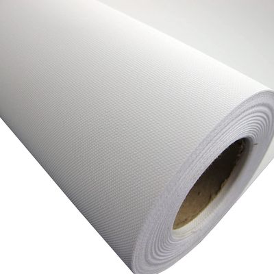 10 Oz Polyester Inkjet Canvas Rolls Wholesale White Dye Sublimation Banner