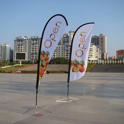 Custom Double Sided Banners Cafe Barrier Banners For Outside