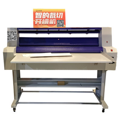 Intelligent Grooving Machine Feed Width1800mm Advertising Equipment For KT Board PVC Board Cutting Trimming