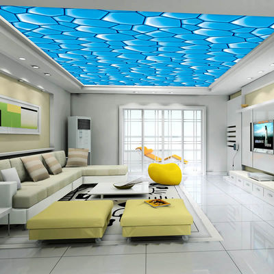 durable Pvc High Gloss Stretch Ceiling Film For Home Decoration Ceilings