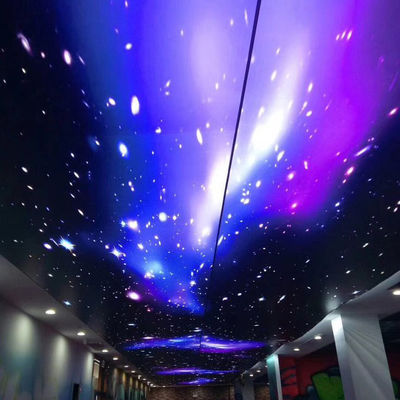 Flexible Width 1.8m-3.2m Stretch Ceiling Film For Shopping Mall Advertising