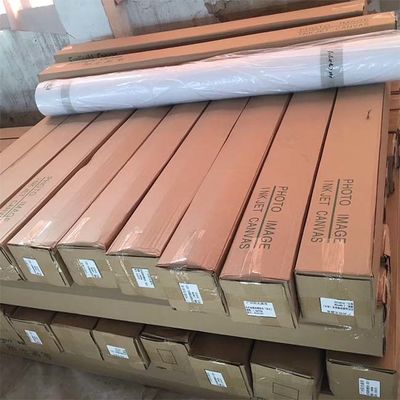 6 Mil Inkjet Satin Cloth Paper Roll 0.2mm-0.5mm Thickness Digital Print Media