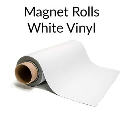 30 Mil 60 Mil Colored Adhesive Magnetic Roll Material Single Side Car Stickers