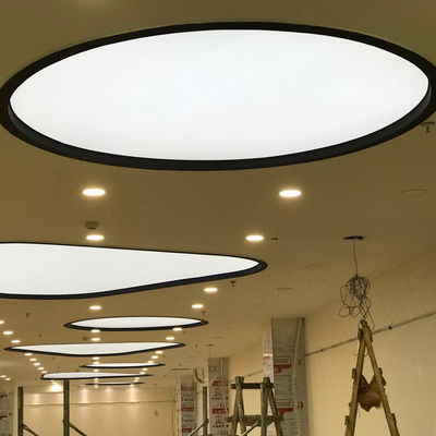 Special Shaped Stretch Pvc Ceiling Film For Indoor Ceiling Shopping Mall Ceiling